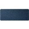 ANRO Zerbino stretto scarpe ingresso Blu 60 x 30 cm | Materiale: polipropilene, retro in gomma antiscivolo, 5 mm, lavabile, per interni ed esterni