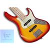 bassi woofy woofy basses ONE series Hank 5 M Plus Cherry Sunburst Electric Bass Mod