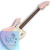 Parafango Fender Vintera III metà anni '60 Jaguar palissandro fingerboard shell rosa