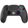 Freaks And Geeks - Wireless Controller for PS4 with 3,5mm jack slot - LED - Black