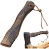 Generico Manico di Ricambio per Accetta Corto Sostituibile Resistente | Manico per accetta da campeggio Legno Naturale Facile Installazione Portatile Accetta Taglio Spaccatura Avventura Selvaggia