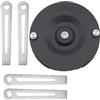 ZITUZY Parti di ricambio per decespugliatore Einhell GE-CT 18 LI, 1 tagliere + 4 lame