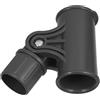 HOUDERCO Staffa Sterzo per Ombrellone da Esterno, Ricambio per Patio | Pp, Diametro Interno Bocca Grande 43mm e Diametro Esterno Bocca Piccola 43mm, per Uso Outdoor