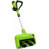 GreenSweep Reviver Volt - Spazzola elettrica senza fili per erba artificiale, leggera per la pulizia del tappeto erboso, ripristina le fibre di erba appiattite, solleva sporco, detriti e peli di