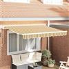 Kaloriko Telo di ricambio per tenda da sole estensibile e retrattile in poliestere resistente agli agenti atmosferici, compatibile con sistemi manuali e motorizzati per balcone, terrazza e giardino