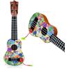 CXINLky Ukulele fai da te Diamond Art Painting Ukulele creativo con plettro per principianti 07 uccello