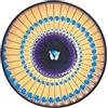 Generic Tappetino per Giradischi 30 cm Feltro Illusione Ottica Slipmat | Tappetino Zoetrope per Dischi in Vinile Per DJ Collezionisti Audiofili Produttori Ingegneri Del Suono Club Casa