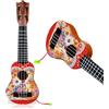 CXINLky Ukulele fai da te Diamond Art Painting Creative Diamond Art Ukulele con plettro per principianti 06