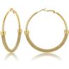 U7 Orecchini Donna a Cerchio 20-80mm in Acciaio/Oro/Nero | Orecchini a Cerchio Donna Acciaio Inossidabile Ipoallergenico Colore Argento/Oro/Nero Stile Minimalismo Regalo Donna