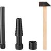 Generic Allargatore per Anelli Utensile per Allargamento Kit di Espansione Mandrino per Gioielli E Calibratore di Fasce Set Completo Adatto per Studenti E Ho