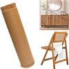 HEYOUTH Fettuccia Rattan, Rattan PE Impermeabile, Nido D'Ape, 2 m x 40 cm, Marrone, Tinta Unita, Al Metro, 1 Pezzo, 230g