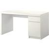 Ikea BBLP Scrivania Bianco, Dimensioni assemblate Larghezza: 140 cm Profondità: 65 cm Altezza:73 cm Carico massimo: 50 kg