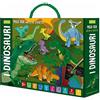 Sassi I dinosauri. Mega box arts & crafts. Ediz. a colori. Con gadget