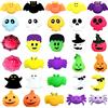 POPOYU 30 pezzi Halloween Antistress Assortiti Squishy,Squeeze Toys Squishy Giocattoli per Bambini,Kawaii Mini Mochi Halloween da Spremere Squishies per Bambini Regalini Festa Invitati Compleanno