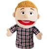 Generic Marionette a mano per bambini: personaggi in peluche per raccontare storie | Set di marionette familiari, guanti orali mobili, giocattoli fantasiosi per giochi di ruolo, comodi accessori e