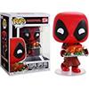 Funko Pop! Bobble Marvel: Holiday - Deadpool - Figura in Vinile da Collezione - Idea Regalo - Merchandising Ufficiale - Giocattoli per Bambini e Adulti - Comic Books Fans - Figura per i Collezionisti