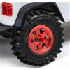 RcThjia Ruote e pneumatici RC Micro Crawler da 0,7 pollici, gomma morbida 40 × 16 mm con inserti in schiuma, cerchi in alluminio Beadlock Deep Dish per Axial SCX30 e Redcat Ascent-32 1/30 1/32 RC