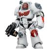 JOYTOY Warhammer 40K 1/18 Action Figure White Scars Terminator 2 con Power Fist e Storm Bolter 14 cm Modello da collezione Regali di compleanno Modello Warhammer Series