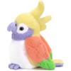 shownicer Peluche a forma di pappagallo, 21 cm, colore giallo | Pratica bambola di peluche a forma di uccellino, giocattolo decorativo, regalo per bambini, adulti e amici