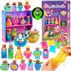 Mystery Potions Kit Slime per Bambini 6-12 - Pozioni Magiche Fai da Te | Boccette Pozione, Libro di Ricette Illustrato, Glitter, Cristalli e Bacchette - Tutto Incluso per Creare Slime Magico