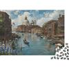 VHJRNXPMZBTL Venezia Canal Grande Puzzle per Adulti Puzzle 1000 Pezzi Paesaggio Cittadino Relax Decorazione Casa Interazione Familiare 38x26cm/1000pcs