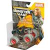 Monster Jam Marvel Winter Soldier Monster Truck - Veicolo pressofuso in scala 1:64, serie 04 di Spin Master
