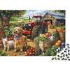6N2X9A4S Animali da Fattoria Orto Puzzle 1000 Pezzi Carta per Adulti Scena di Campagna Gioco di Puzzle 1000 Pezzi Relax Decorazione Casa Regalo 38x26cm/1000pcs