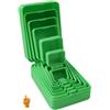 Generico Multi-Layer Nesting Surprise Gift Middle Finger, 3D Printed Box Inside a Box, Creative Novelty Reusable Prank Container, Stackable Puzzle Reveal Unboxing for Birthday, Christmas & Gag Gifts (Green)