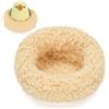 shownicer Nido per uccelli, morbido peluche giallo, 11 cm | Pratico peluche peloso, simpatico giocattolo decorativo, regalo per bambini, adulti e amici