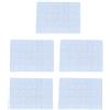 HFMYGS 5 puzzle vuoti, mini puzzle bianco, puzzle bianco da dipingere | Puzzle da 15 x 20 cm, vuoto, personalizzabile, per migliorare il pensiero