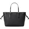 Michael Kors Viaggiare Extra-Small Leather Convertible Crossbody Bag Black