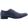 Ciabalù Scarpe Uomo Eleganti Blu Nere Satinate Classiche Cerimonia Derby