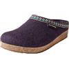 HAFLINGER Pantofole Unisex Adulto Grizzly Franzl 711001, Numero:42 EU, Colore:Viola