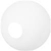 generic Paralume di ricambio in vetro bianco smerigliato, diametro 10 cm, sfera opale, per lampade a sospensione, soffitto, parete, 3 cm, bello e intelligente