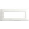 AVE PLACCA AVE SERIE YOUNG44 7 MODULI COLORE BIANCO COD. 44PJ07B