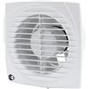 EQUATION - Ventola da bagno - Ventilatore di scarico - Ventilatore da parete - Interruttore - 175 x 175 mm - Ø 120 mm - 12 m² - 152 m3/h - 17 W