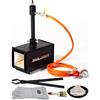 DEVIL-FORGE Forgia a Gas Propano DFPROF1 Fucina con 1 Bruciatore DFP (80.000 BTU), Valvola a Sfera per Gas, Fabbricazione di Coltelli, Lavorazione dei Metalli, Fabbro, Maniscalco, 2500°F / 1370°C