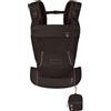 CYBEX Gold LAYA Marsupio, Dalla Nascita ai 3 Anni Circa 3, Chocolate Brown | Peso del Bambino da 3,2 kg a Max. 15 kg, Tessuto Autoadattante, Tasca a Marsupio, Materiale in Rete, Fibbie Click & Go