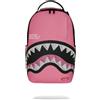 SPRAYGROUND ZAINO SHARK CENTRAL PINK EMBROIDERED ART