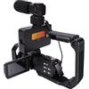 Luocute Videocamera 8K, WiFi 96MP per Vlogging | Zoom Digitale 18X, Anti-vibrazione a 6 Assi, Controllo Remoto, Webcam USB, Touch Screen, Luce di Riempimento, Microfono