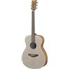 Yamaha STORIA I Chitarra Folk - Chitarra Acustica 4/4 in Legno con Pickup - Design Accattivante e Suono Chiaro e Ricco - Alta Qualità, Colore Bianco Panna
