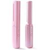 Vilgftyiet Pettine per capelli ricaricabile 2 in 1 | Design compatto 17 x 3 x 3 cm con ricarica USB e protezione di sicurezza anti-scottatura per una facile acconciatura.
