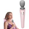Generico Electric Wand Massager for Women | Powerful Personal Massager Rechargeable | Ergonomic Body Muscle Relaxation Massaging Tool for Foot Neck Back