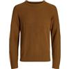 JACK & JONES Jjpannel Knit Crew Neck Aw25 Jjpannel Knit Crew Neck Aw25 Uomo (Pacco da 1)