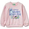 United Colors of Benetton Maglia G/C M/L 32n4g10mn Felpa con Cappuccio Bambine e Ragazze