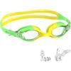 Seaflar Occhiali Nuoto Bambini da 3 a 14 anni, Anti-Fog con Visione Chiara | Protezione UV Guarnizione in Silicone, Piccolo Telaio Occhiali da Nuoto Unisex per Bambini