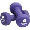BILDER - Coppia Manubri Palestra, Forma Esagonale e Superficie Antiscivolo, Set Pesi Palestra per Allenamento a Bassa Intensità ed Esercizi di Tonificazione, Pesetti con Rivestimento in Neoprene