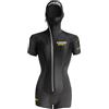 CRESSI Shell Jacket 5mm - Sovramuta a Maniche Corte Realizzato in Neoprene Ultra Stretch a Spessori Differenziati 5+3.5mm, Nero