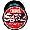 DUEL Yo-Zuri Superbraid - Treccia galleggiante, 600 m, colore: blu, 9,1 kg
