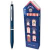 PILOT - Acro 1000 - Penna a Sfera Premium - Cofanetto Natale - Blu Scuro | Idea Regalo - Inchiostro Ultra Morbido, Massima Fluidità - Ricaricabile e Retrattile - Inchiostro Nero - Punta Media 1mm